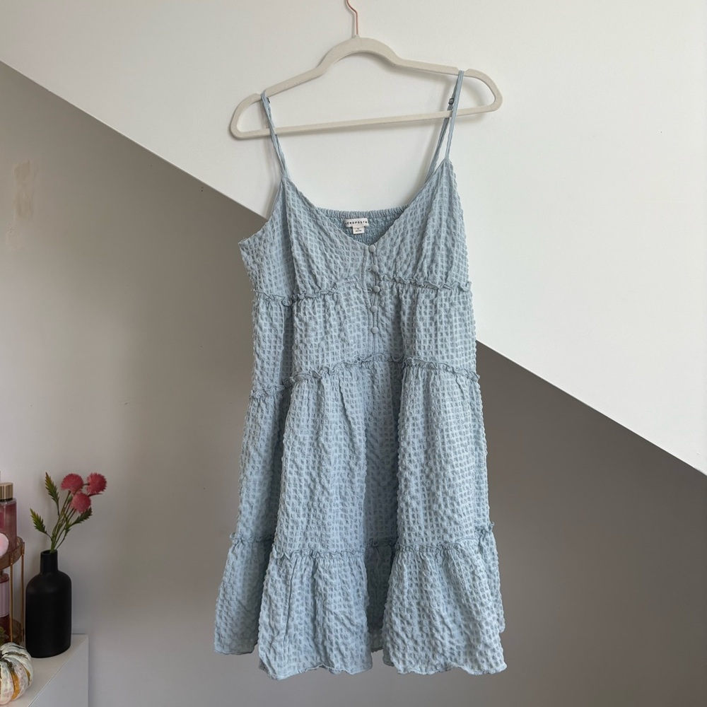Aeropostale Light Blue Sleeveless Dress